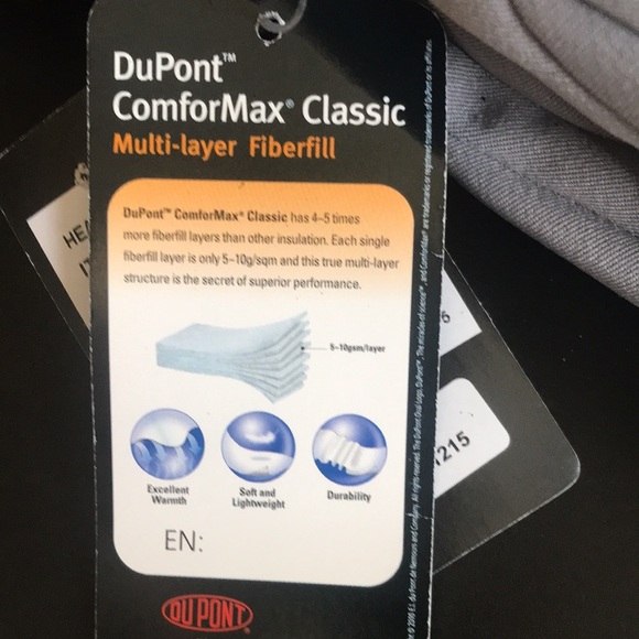 NWT Head DuPont ComforMax Classic Women’s Gray Gloves multi-layer Fiberfill- L - Picture 7 of 8